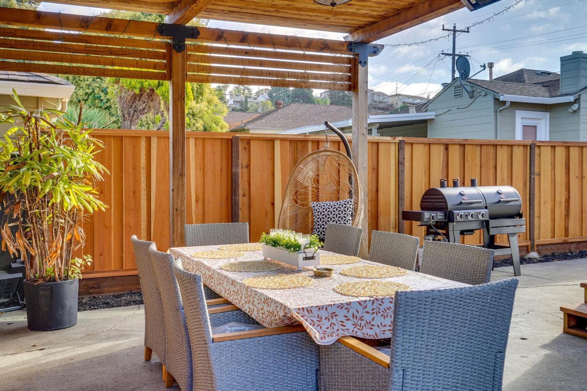 Cozy Bay Area Vacation Rental With Patio Hayward Exterior foto